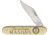 Frost Masons Folder Novelty Folding Knife, Ivory POM handle, N-MAS2