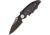 Frost Russ Farrell Bl Pinstripe Tac Folding Knife,2.625in,Stainless Steel,Black Stainless Handle FRF3