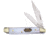 Frost Steel Warrior Peanut MOP Folding Knife,Stainless Steel,Standard Edge,Clip and Pen,Mirror Polish,Mother of Pearl Handle FSW107SMOP