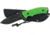 Frost Tac Xtreme Fixed Blade Knife, 9in, 4.25in, Black Stonewash, Lime Green, Composition Handle FTX054ZG