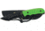 Frost Tac Xtreme Fixed Blade Knife, 9in, 4.5in, Black Stonewash, Lime Green, Composition Handle, Extended Tang FTX055ZG