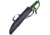 Frost Tac Xtreme Machete Fixed Blade Knife, 17.5in, Stainless Steel, Standard Edge, Sawback, Black FTX068GR