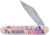 Frost Thank a Vet Folder Novelty Folding Knife, Ivory POM handle, N-224