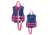 Full Throttle Rapid-Dry Life Vest - Child 30-50lbs - Blue/Pink 58062
