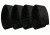 Fusion Belt Keeper, set of 4, Black, 1in, BA-BK-8188-18-4
