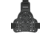 G-Code Drop Leg Single Holster Mount w/ Cobra Buckle Leg Strap, Black, GCA76-CB-BK