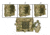 G-Code GCA24 RTI 3 Row MOLLE CLAW Adapter, Grey, GCA24-GY