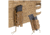 G-Code Soft Shell Scorpion Pistol, Tall, P1 Molle Clips, Ambidextrious, Tan On Tan, SS-P1-P1-TNTN
