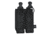 G-Code SYNC PM-D Double Pistol Magazine Carrier w/ P1/P3 Molle and Belt Mounts, Black, SYN-PMD-13-BK