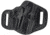 Galco Combat Master Leather Belt Holster, Browning / Springfield, Black, CM270B