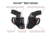 Galco Hornet Strongside/Crossdraw Belt Holster, Ruger Ec9S, Ruger Lc9, Right Hand, Black, HT636RB