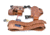 Galco Miami Classic Shoulder Holster System, Tan, Ambidextrous, For Glock 17/22/31 - MC224