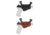 Galco S3H Shoulder Holster Component for .40, .45 Handguns, Leather, Black, Tan
