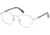 Gant GA3196 Eyeglass Frames - Shiny Light Nickeltin Frame Color
