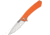 Ganzo Knives Adimanti Linerlock Orange Folding Knife, 3.38 satin finish D2 tool steel blade, Orange G10 handle, SKIMEN-OR