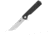 Ganzo Knives Firebird Linerlock CF Folding Knife, 3.5 satin finish D2 tool steel blade, Carbon fiber handle, FH11-CF