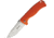 Ganzo Knives G722 Framelock Orange Folding Knife, 3.5 satin finish 440C stainless blade, Orange textured G10 handle with stonewash finish s, G722-OR