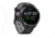 Garmin Forerunner 965 Watch, Carbon Gray DLC Titanium Bezel w/ Black Case and Black/Powder Gray Silicone Band, 010-02809-00