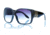 Gatorz Lorlep03fLep Lorita Leopard Print Frame Brown Fade Lens Sunglasses