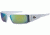 Gatorz Octane Sunglasses, Gun Metal Frame, Brown Polarized w/Green Mirror Lens, Polarized, OCTGUN03P-G