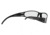 Gatorz Wraptor Ansi Z87.1 Sunglasses, Black Frame, Clear Anti Fog Lens, WRAZBLK06A