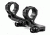 Geissele AR-15/M4 Super Precision Scope Mount, 30 mm Tube, 0 MOA, Extended, Type 3 Anodized, Black, 05-381B