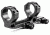 Geissele AR-15/M4 Super Precision Scope Mount, 30 mm Tube, 0 MOA, Extended, Type 3 Anodized, Black, 05-381B