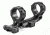 Geissele AR-15/M4 Super Precision Scope Mount, 30 mm Tube, 0 MOA, Standard, Type 3 Anodized, Black, 05-404B