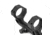 Geissele AR-15/M4 Super Precision Scope Mount, 34 mm Tube, 0 MOA, Standard, Type 3 Anodized, Black, 05-417B