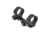 Geissele AR-15/M4 Super Precision Scope Mount, 34 mm Tube, 0 MOA, Standard, Type 3 Anodized, Black, 05-417B