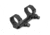 Geissele AR-15/M4 Super Precision Scope Mount, 34 mm Tube, 0 MOA, Standard, Type 3 Anodized, Black, 05-417B