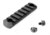 Geissele Picatinny Rail for M-Lok, 7 Slots, Black, 08-195B