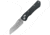 Geo Knife Komodo Crossbar Lock Black, GEO2509E