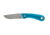 Gerber Spine Fixed Blade Knife, 8.5 in Overall, 3.75 in Drop Point 7Cr17MoV Blade, Cyan Rubberized Handle, Box, 30-001498
