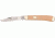 German Eye Trapper Folding Knife,Solingen Steel Clip Blade, Yellow Celluloid Handle GE21Y