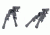 GG&amp;G XDS2-C Compact Tactical Bipod, Black GGG-1721