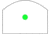 Gideon Optics Granite RMR Competition 1x 28.33x22.5mm Reflex Red Dot Sight, 8 MOA Green Dot Reticle, Black, GTRMR-CO-gn