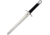 Gladius Agincourt Mini Sword, 9.25 satin finish unsharpened stainless blade, Black cord wrapped handle, 2521