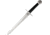 Gladius Mini Hattin Sword, 9.25 unsharpened stainless blade, Black synthetic handle, 2514V