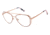 Glamour Editor's Pick GL1024 Bifocal Prescription Eyeglasses - Frame ROSE GOLD, Size 53/16mm GL102403