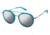 Glamour Editor's Pick GL2012 Sunglasses - Frame Teal / Gunmetal, Lens Color Soft Silver Flash, Size 51/20mm GL201203