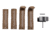 Glock Backstrap/Beavertail Set Compatible w/ Glock 17/22/34/35 Dark Earth Polymer, 30867