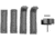Glock Backstrap/Beavertail Set Gray Polymer, 39709