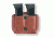Gould &amp; Goodrich Double Mag Case with Belt Loops - Beretta 83 &amp; Similar, Chestnut Brown, 851-1