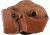 Gould &amp; Goodrich Cuff Case/Mag Case Combo for ASP Cuffs, Glock 17/19/20 &amp; Similar, Left Hand, Chestnut Brown, 871-4LH