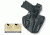 Gould &amp; Goodrich B803 Three Slot Pancake Holster