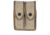 Gould &amp; Goodrich Double Snap Magazine Cases, Silver Tan, Glock 17, Hidden Hardware, XMST627-7HS