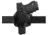Gould &amp; Goodrich Low Profile Slide OWB Belt Holster, Medium/Small Frame Revolvers, Left Hand, Black, B893-2LH