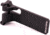 Gray Ops CNC Bag Stop Straight, Black, GO-BSTOP-STR