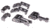 Griffin Armament M2 Micro Modular Sight Deployment Kit, Black, Small, GAM2DK